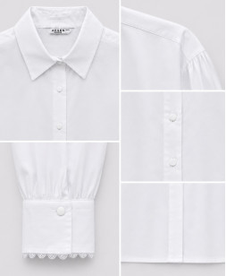 Дитяча блуза School collection AHSEN MORVA